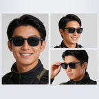 R100 Lightweight Polarized Fishing Sunglasses for Anglers - grey